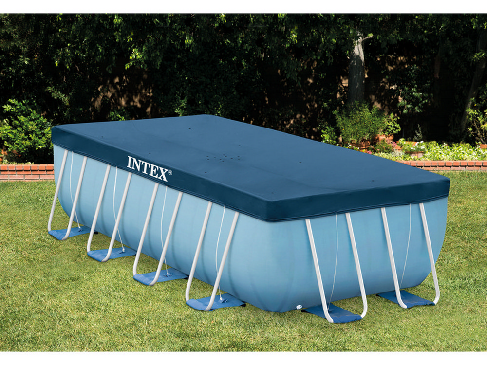 Intex COPRIPISCINA RETTANGOLARE FRAME DELUXE  cm. 400x200