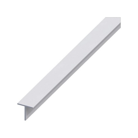 Alfer PROFILO A T ALLUMINIO Argento Satinato mm. 30x15x1,5 mt. 1