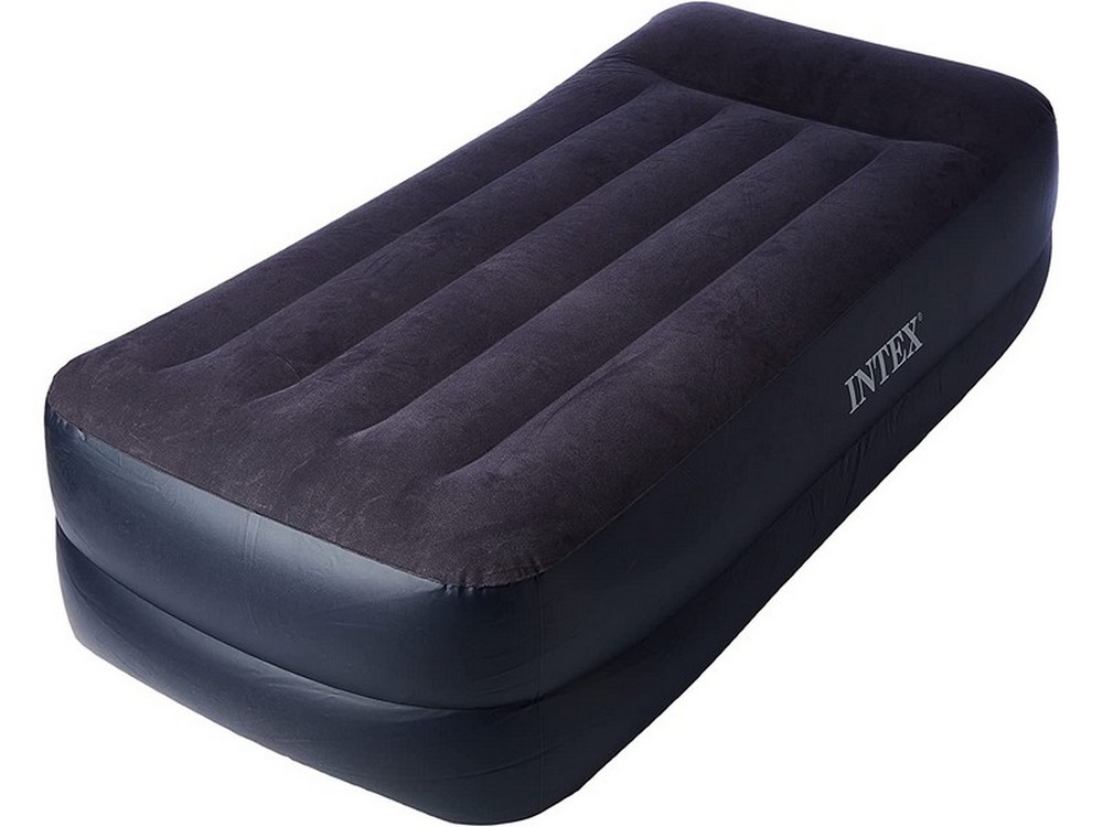 Intex MATERASSO GONFIABILE DURA-BEAM CON POMPA Twin cm. 99x191x42 h