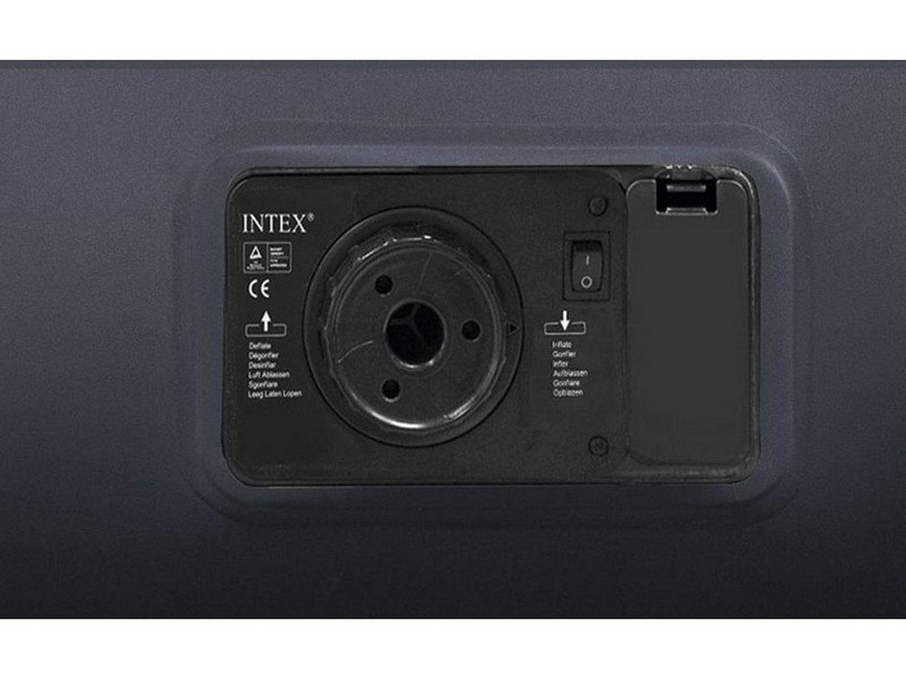 Intex MATERASSO GONFIABILE DURA-BEAM CON POMPA Twin cm. 99x191x42 h
