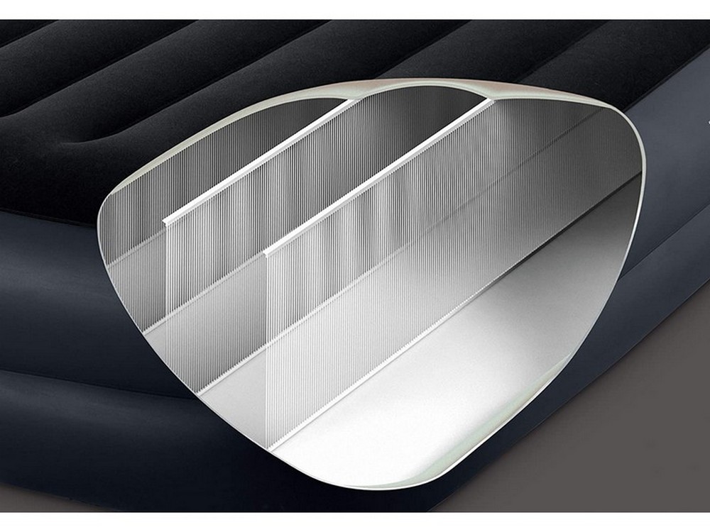 Intex MATERASSO GONFIABILE DURA-BEAM CON POMPA Twin cm. 99x191x42 h
