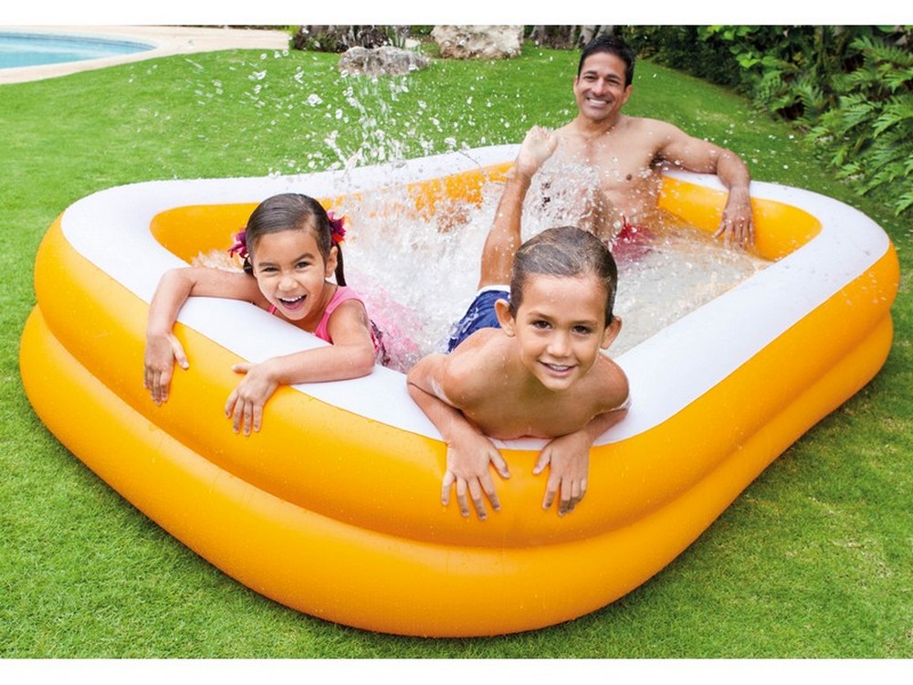 Intex PISCINA GONFIABILE FAMILY   cm. 229x152x48 h (lt. 600)