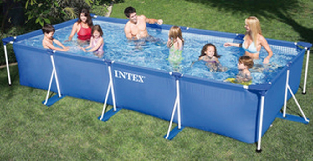Intex PISCINA RETTANGOLARE FRAME  cm. 220x150x60 h