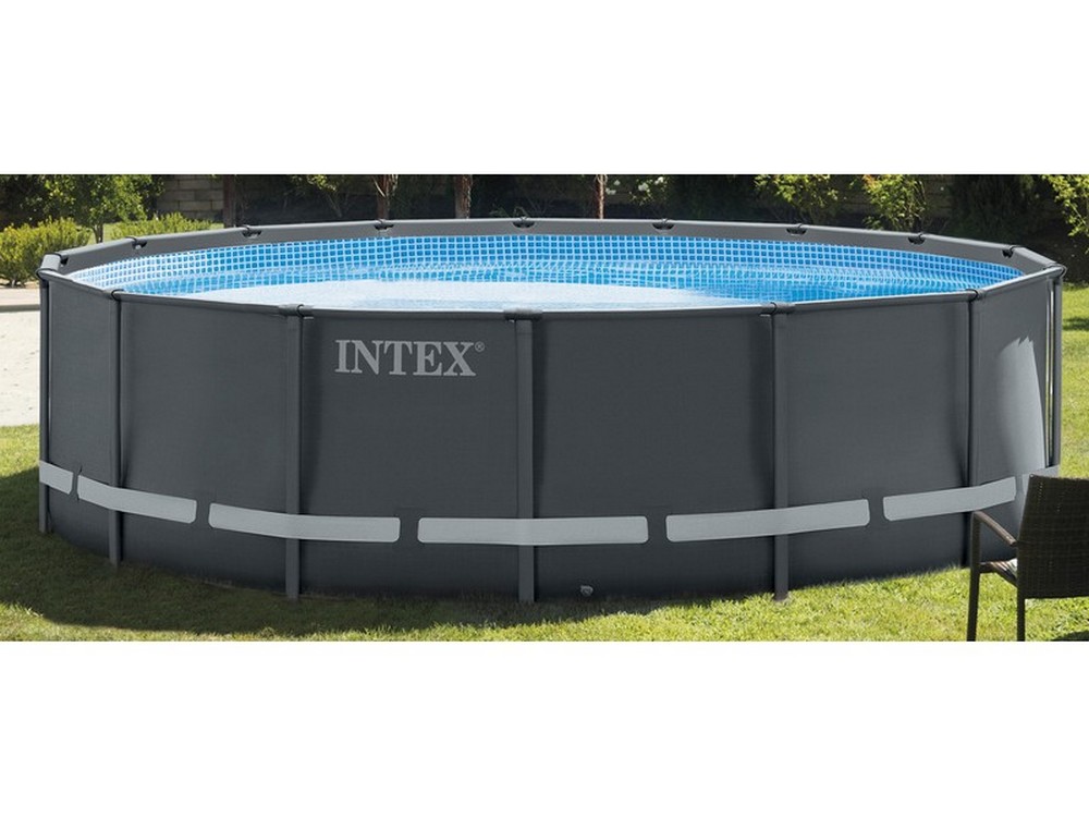 Intex PISCINA TONDA ULTRA XTR FRAME CON POMPA A SABBIA  Ø cm. 488x122 h