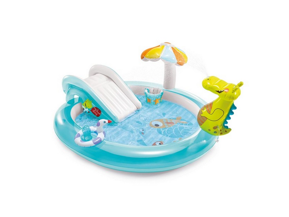 Intex PLAY CENTER ALLIGATORE  cm. 201x170x84 h (lt. 160)