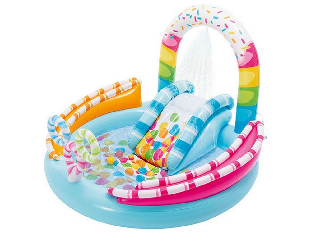 Intex PLAY CENTER CANDY FUN  cm. 170x168x122 h (lt. 165)