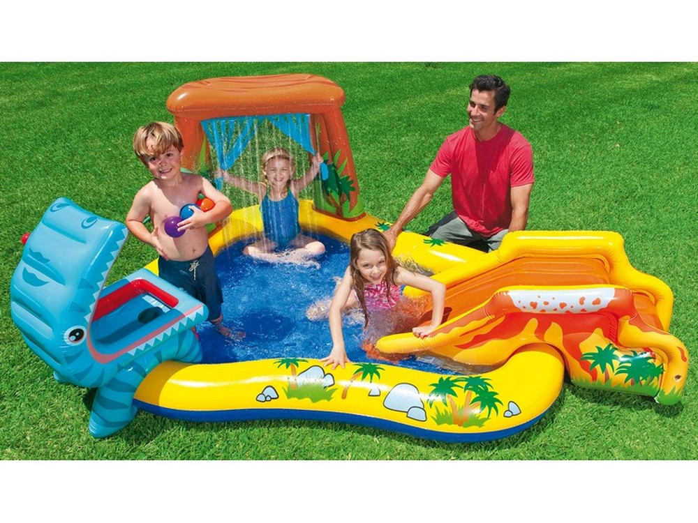 Intex PLAY CENTER DINOSAURO  cm. 249x191x109 h (lt. 310)