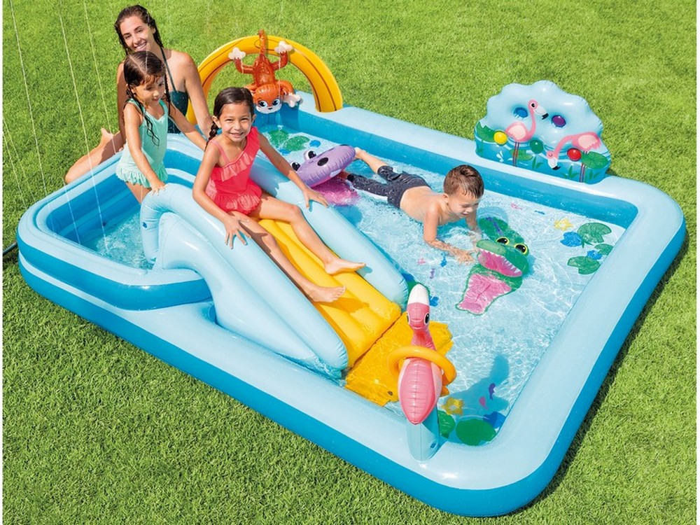 Intex PLAY CENTER JUNGLE cm. 244x198x71 h (lt. 493)