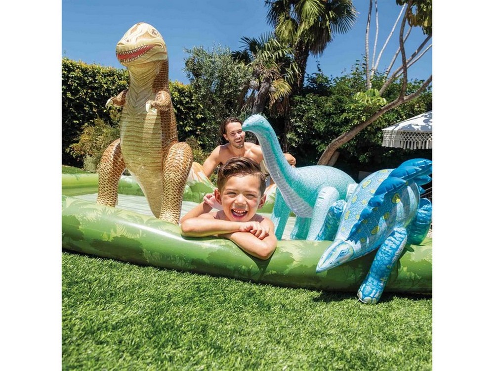 Intex PLAY CENTER JURASSIC ADVENTURE  cm. 201x201x36