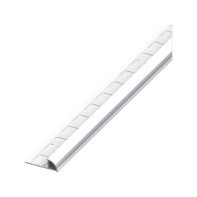 Alfer PROFILO AD ANGOLO JOLLY ALLUMINIO Argento Cromato  mm. 8x2,5 mt.