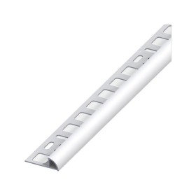 Alfer PROFILO AD ANGOLO JOLLY ALLUMINIO Argento Satinato  mm. 8x2,5 mt.