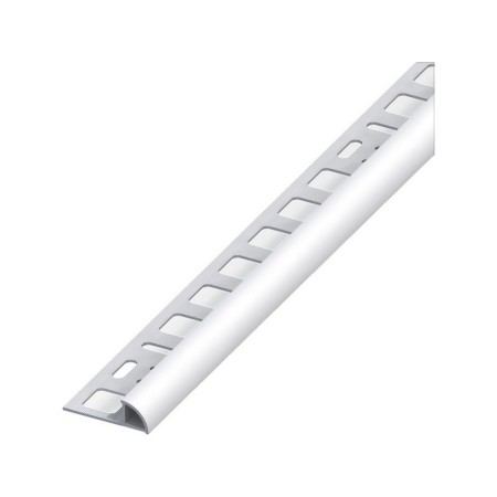 Alfer PROFILO AD ANGOLO JOLLY ALLUMINIO Argento Satinato mm. 10x2,5 mt.