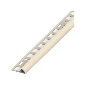 Alfer PROFILO AD ANGOLO JOLLY PVC Beige Marmorizzato mm. 8x2,5 mt.