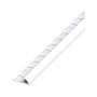 Alfer PROFILO AD ANGOLO JOLLY PVC Bianco Brillante  mm. 8x2,5 mt.