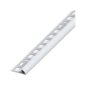 Alfer PROFILO AD ANGOLO JOLLY PVC Grigio Marmorizzato mm. 8x2,5 mt.