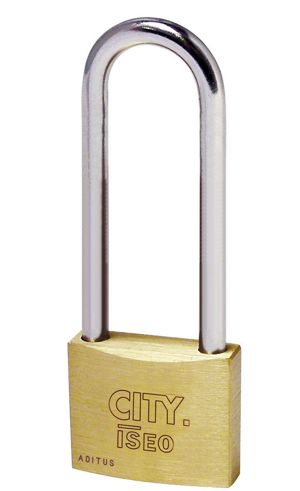 Iseo LUCCHETTO DI SICUREZZA CITY Arco lungo  mm. 30