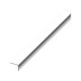 Alfer PROFILO ANGOLARE ALLUMINIO (lati disuguali) Argento Cromato mm. 30x15x1 mt. 2