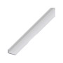 Alfer PROFILO ANGOLARE ALLUMINIO (lati disuguali) Argento Satinato mm. 15x10x1 mt. 2