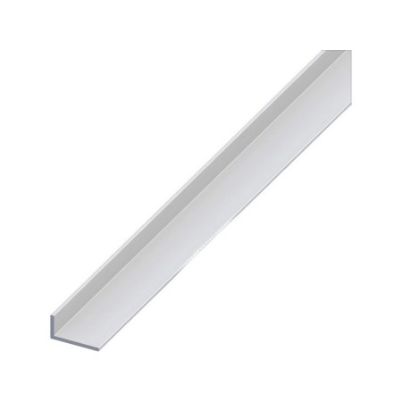 Alfer PROFILO ANGOLARE ALLUMINIO (lati disuguali) Bianco mm. 30x15x1 mt. 2