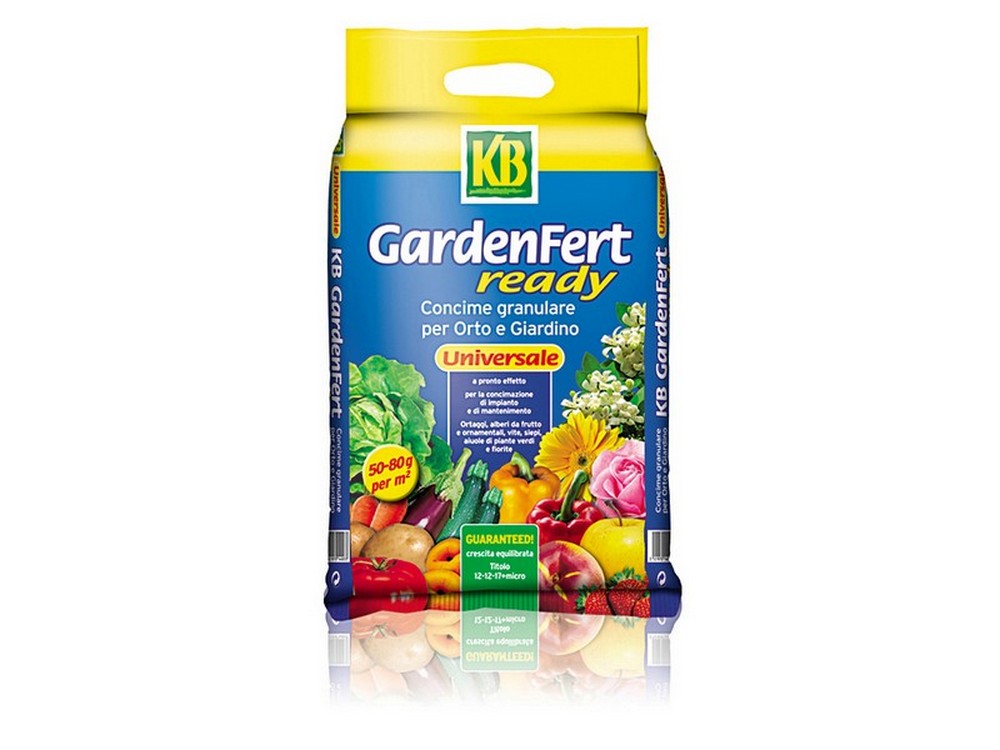 KB CONCIME GRANULARE GARDENFERT READY ORTO E GIARDINO kg. 5