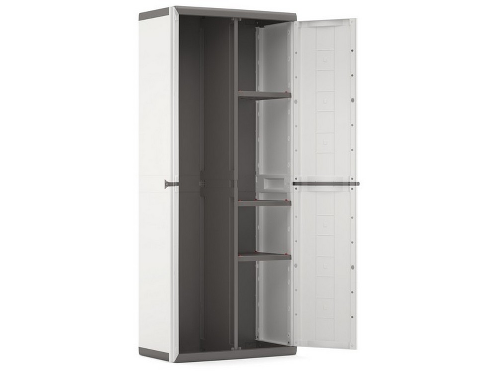 Keter ARMADIO PORTASCOPE JOLLY cm. 68x39x166 h col. Grigio