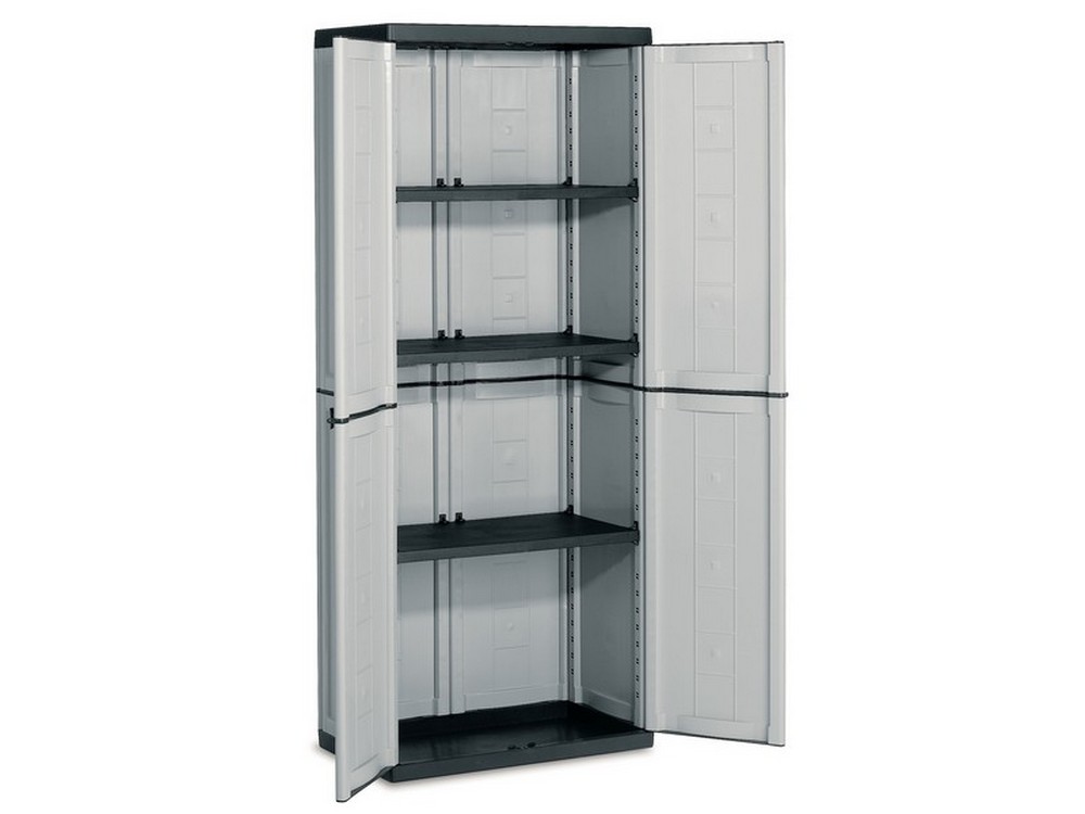 Keter ARMADIO TUTTOPIANI JOLLY cm. 68x39x166 h col. Grigio