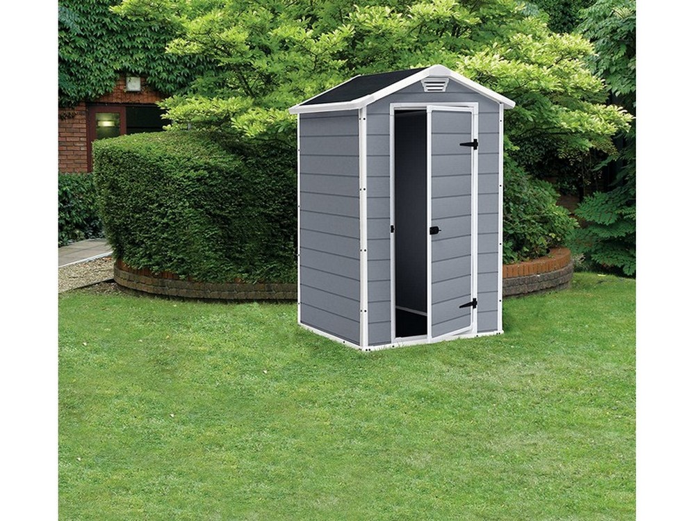 Keter CASETTA DA GIARDINO MANOR 4X3 cm. 129x103x196 h col. Grigio