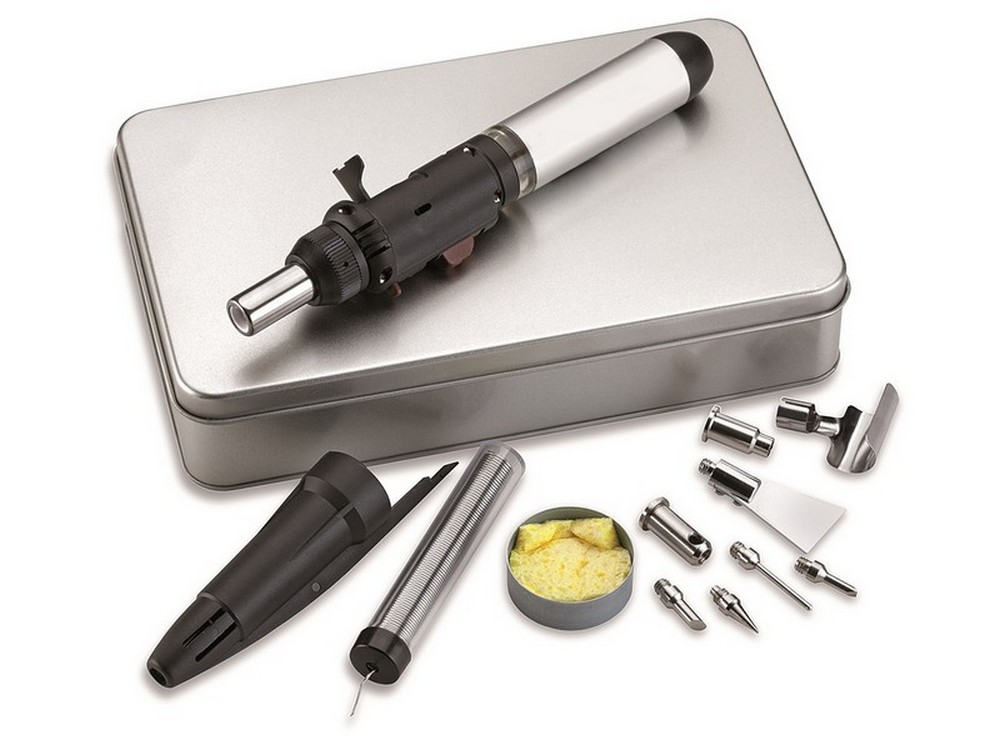 KIT MICROSALDATORE CON 8 ACCESSORI
