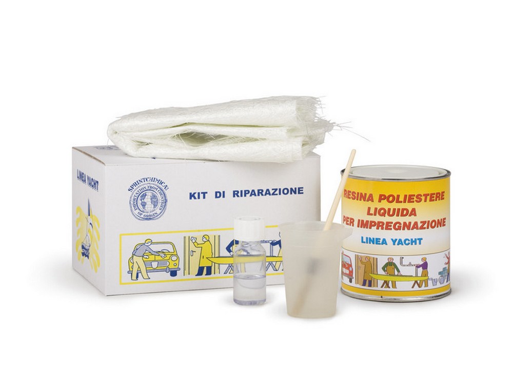 KIT VETRORESINA  ml. 750