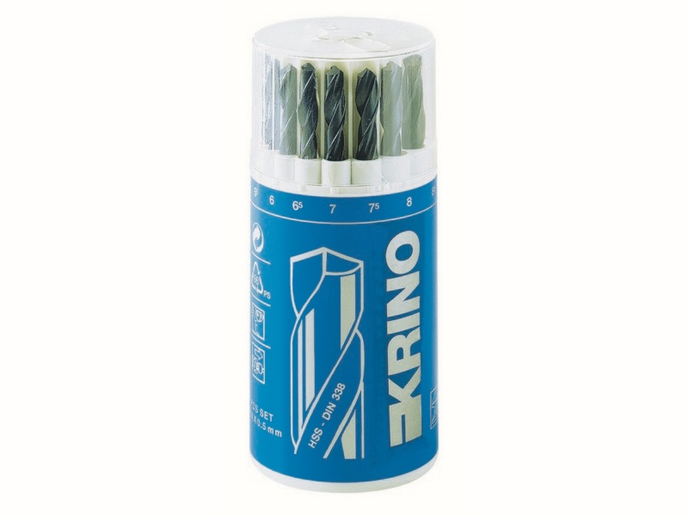 Krino ASSORTIMENTO PUNTE PER METALLO HSS PZ. 19
