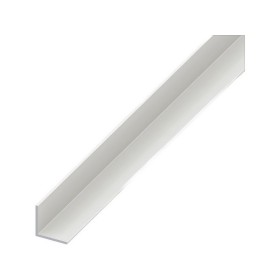 Alfer PROFILO ANGOLARE ALLUMINIO Bianco mm. 25x25x1 mt. 2