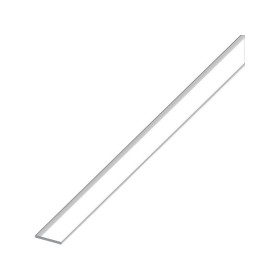 Alfer PROFILO BARRA PIATTA ALLUMINIO Argento Cromato mm. 15x2 mt. 1