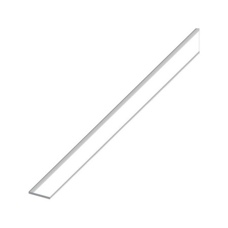 Alfer PROFILO BARRA PIATTA ALLUMINIO Argento Cromato mm. 30x2 mt. 2