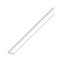 Alfer PROFILO BARRA PIATTA ALLUMINIO Argento Cromato mm. 30x2 mt. 2