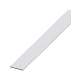 Alfer PROFILO BARRA PIATTA ALLUMINIO Argento Satinato mm. 20x2 mt. 1
