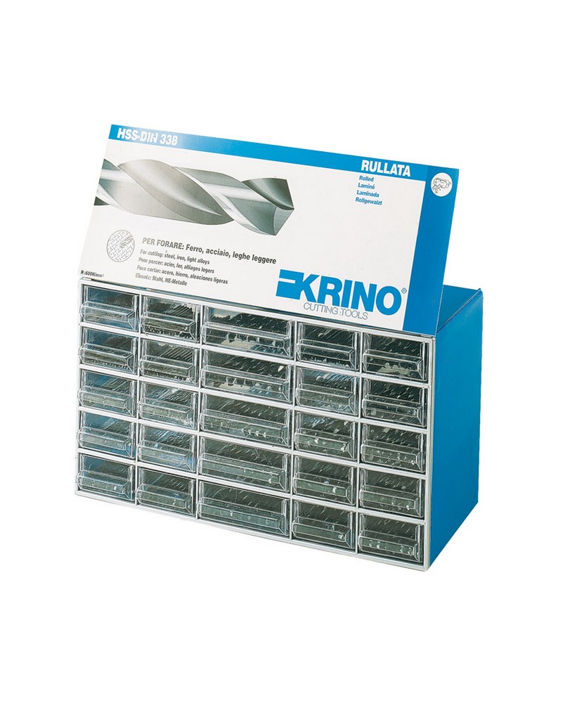 Krino PUNTE PER METALLO IN ESPOSITORE 610 PZ.  cm. 39x15x22 h