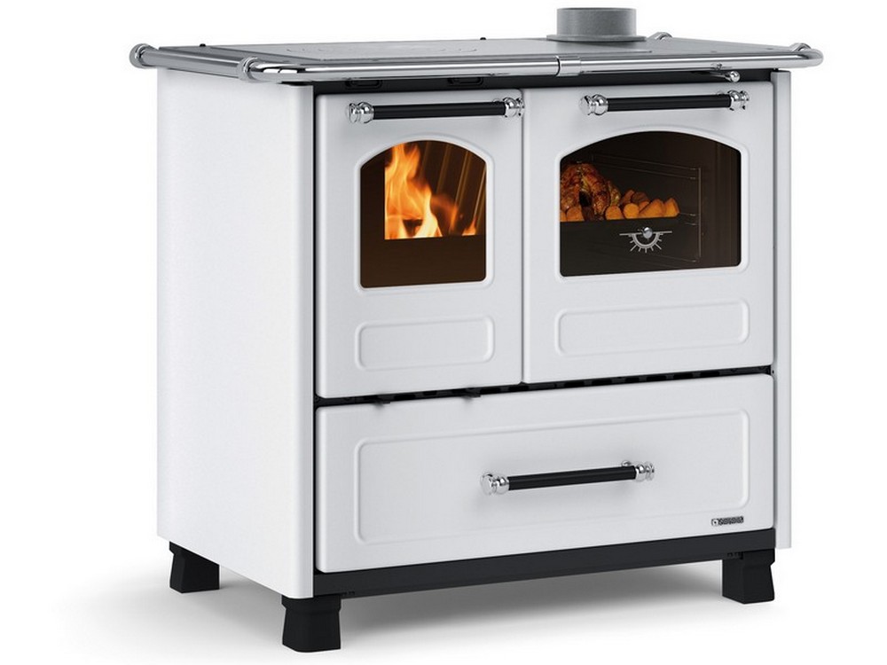 La Nordica CUCINA A LEGNA FAMILY 4,5 Col. Bianco