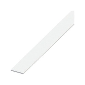 Alfer PROFILO BARRA PIATTA ALLUMINIO Bianco mm. 15x2 mt. 2