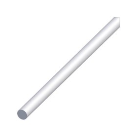 Alfer PROFILO BARRA TONDA ALLUMINIO Argento Satinato  Ø mm. 8 mt. 1