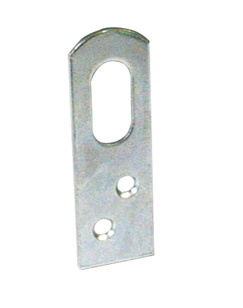 LASTRINA DIRITTA ACCIAIO ZINCATO 100 PZ.  con finestra mm.100
