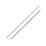Alfer PROFILO DI COPERTURA GIUNTI ALLUMINIO Argento Cromato mm. 14x2,5 mt.