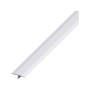 Alfer PROFILO DI COPERTURA GIUNTI ALLUMINIO Argento Satinato mm. 14x2,5 mt.