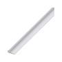 Alfer PROFILO PER BORDI UNGHIETTA ALLUMINIO Argento Satinato mm. 22x5,8x1 mt. 2