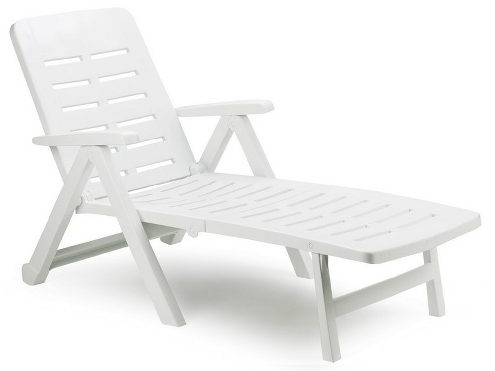 LETTINO PIEGHEVOLE CON RUOTE SMERALDO cm. 189x72x96 h col. Bianco