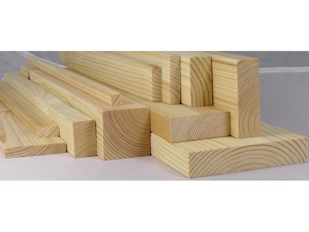 LISTELLO IN LEGNO DI ABETE mm. 40x60x200 cm. 