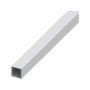Alfer PROFILO TUBO QUADRATO ALLUMINIO Argento Satinato mm. 10x10x1 mt. 1