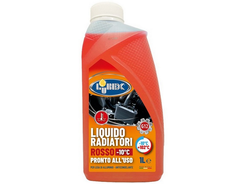 Lubex PROTETTIVO RADIATORE ROSSO lt. 1 (da -10°C a +102°C)