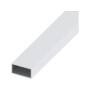 Alfer PROFILO TUBO RETTANGOLARE ALLUMINIO Argento Satinato mm. 30x15x1 mt. 2