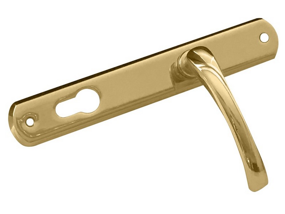 MANIGLIA RIO CON PLACCA QUADRO 8  foro Yale