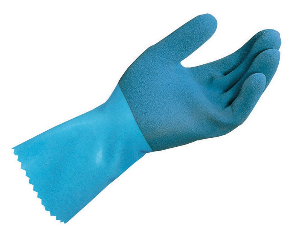 Mapa GUANTI IN LATTICE JERSETTE 301 Col. Blu tg.10